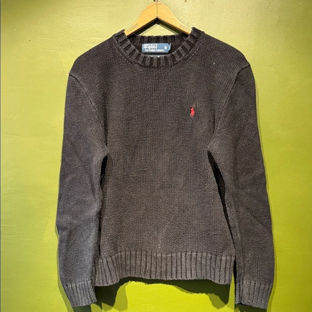 Women’s Ralph Lauren Black Knit Sweater - Picture 1 of 5